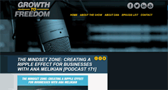 Desktop Screenshot of growthtofreedom.com